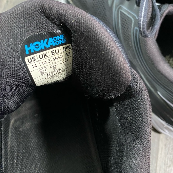 HOKE ONE ONE Bondi 7 Mens Sneakers - Picture 10 of 11